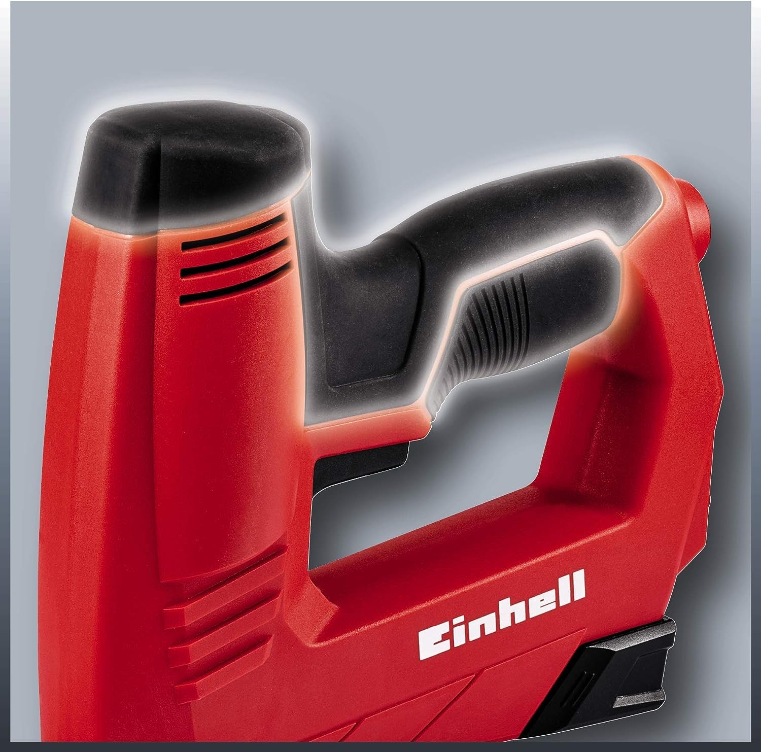 Einhell Grapadora eléctrica TC-EN 20 E (220-240 V, sopla a 20 como mínimo, incluye 1000 grapas y 500 clavos)