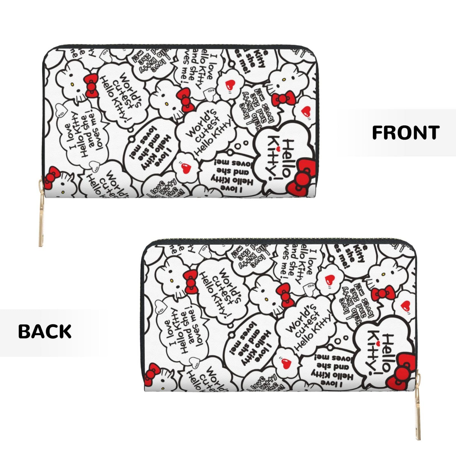 Amazon.co.jp: 財布 ハローキティ 長財布 レザー ながざいふ 小銭入れ