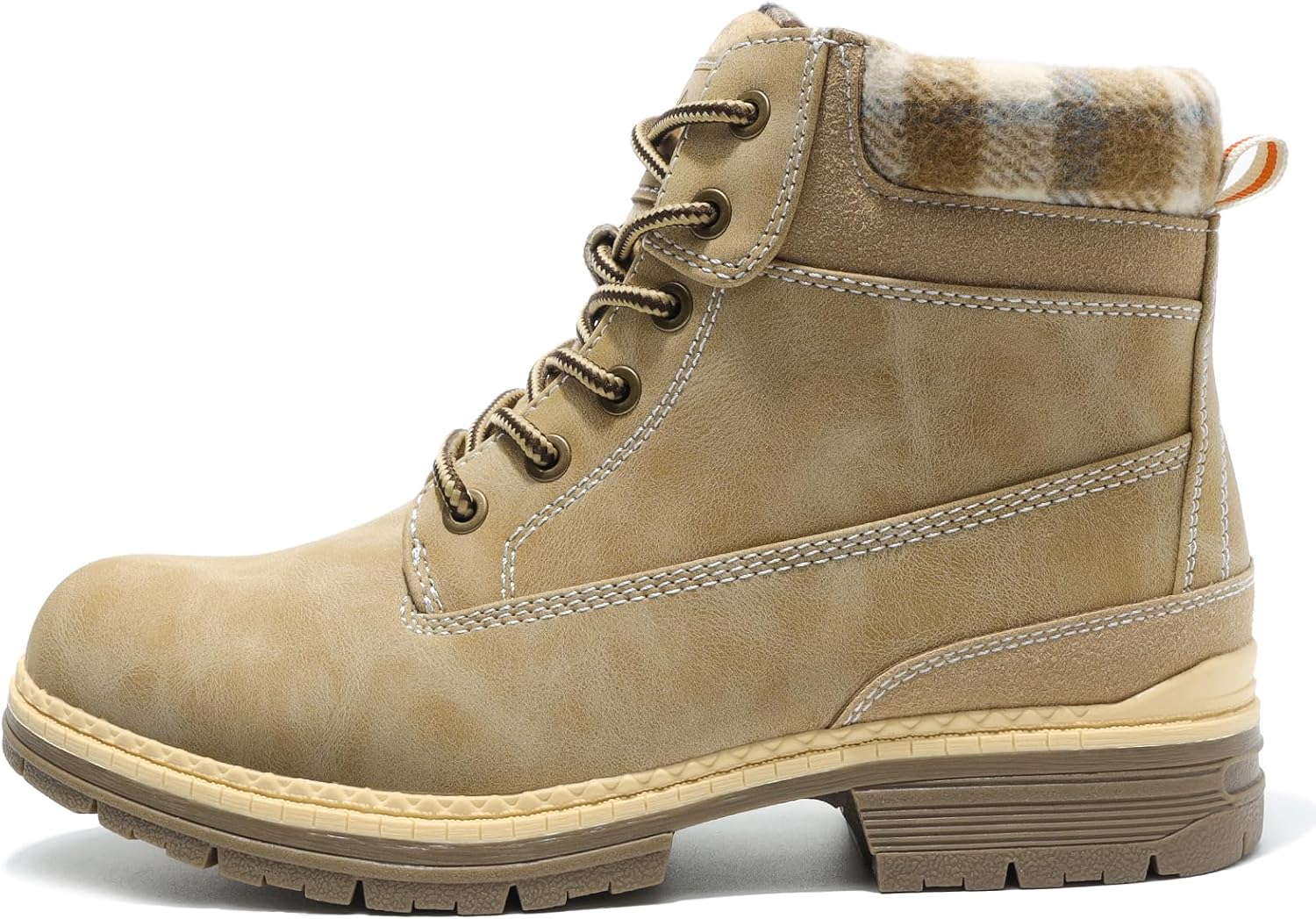 COTTIMO Womens Hiking Snow Winter Boots- Ladies Casual Outdoor Lightweight Ankle Boots Work Backpacking Lace up Fur Lined Walking Trekking Shoes - Image 2