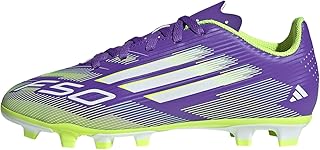 حذاء كرة قدم F50 كلوب لكرة القدم للأرضيات المتعددة للأطفال من الجنسين من أديداس