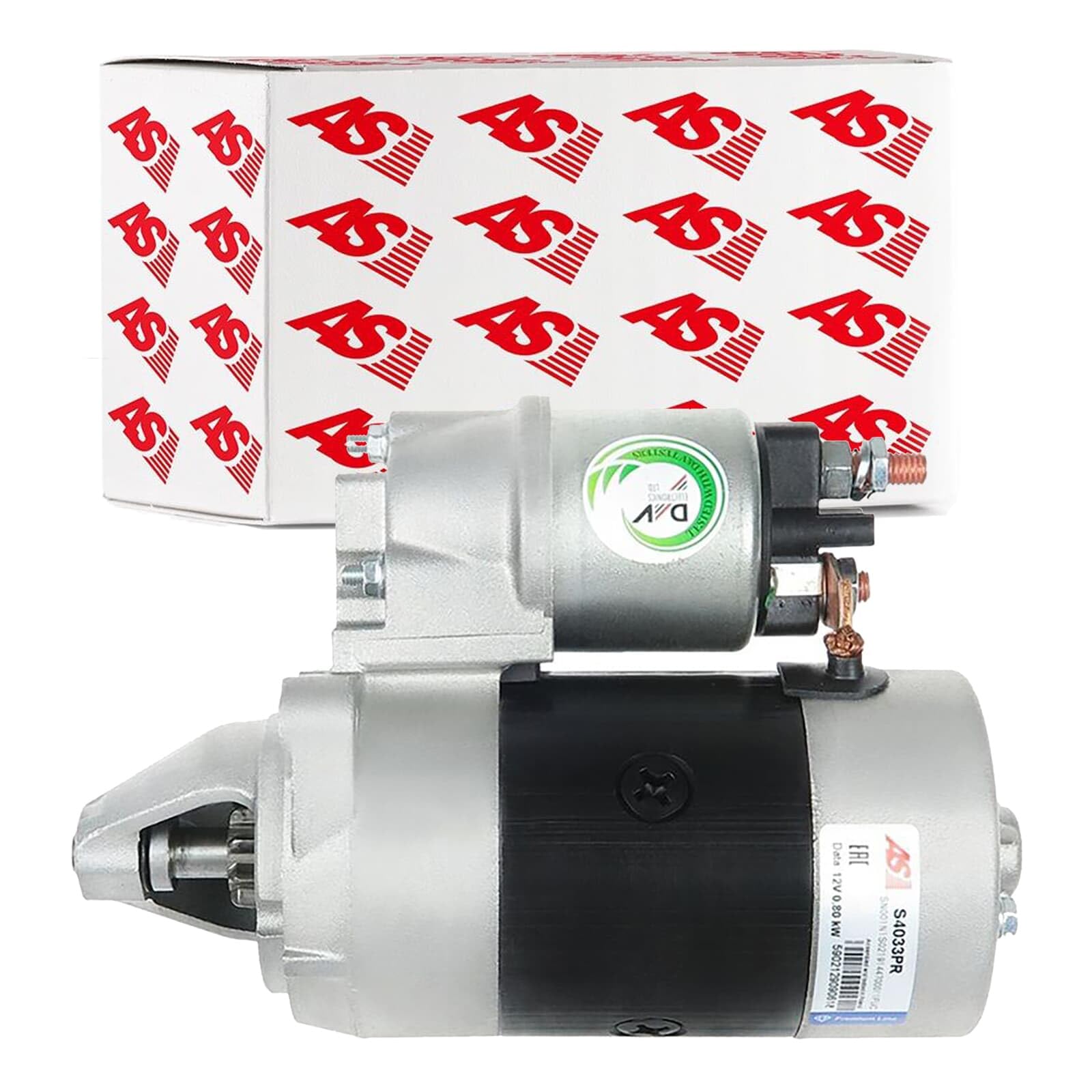 Remanufactured Starter Motor 12V 0.8kW 9T FIAT CINQUECENTO UN S4033PR OE 7668988