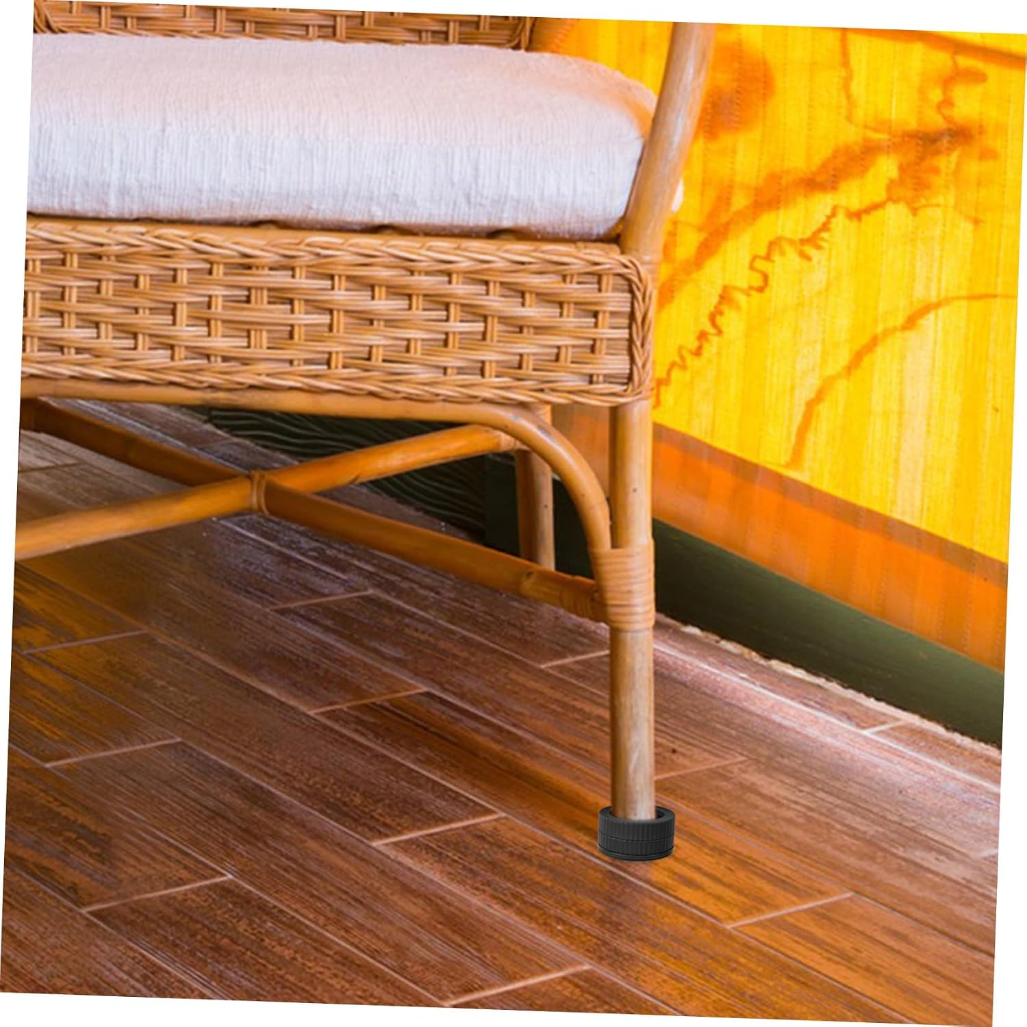 BESPORTBLE 4Pcs Nonslip Furniture Risers for Bed Sofa and Table Heavy Duty Pads Increase Height Skid Design for Enhanced Stability for Hardwood and Tile