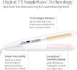 T3 SinglePass StyleMax Professional 1" Ceramic Flat Iron with Custom Heat Automation