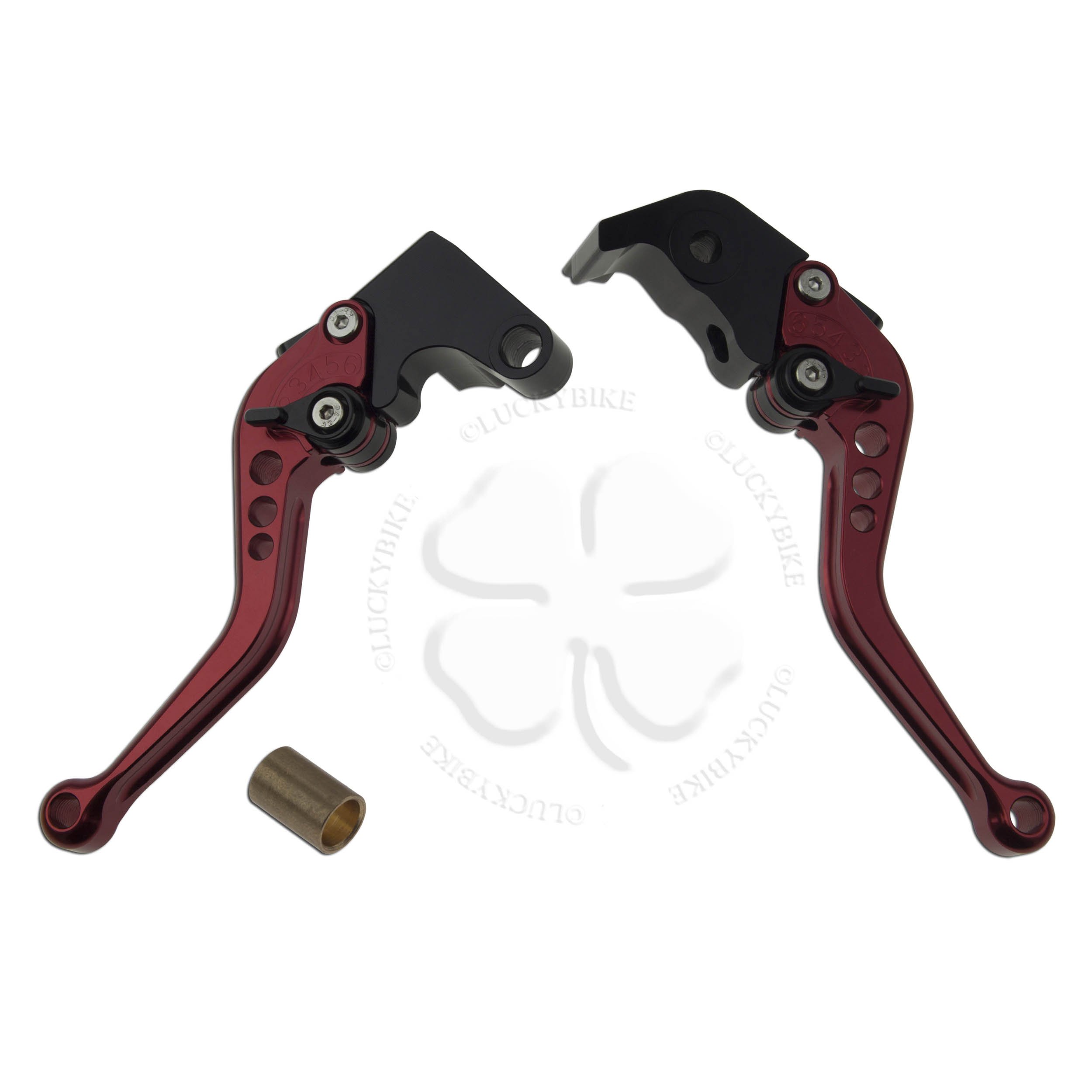 FーBLOOD Amazon.com: Red CNC Shorty Brake & Clutch Levers Hand For