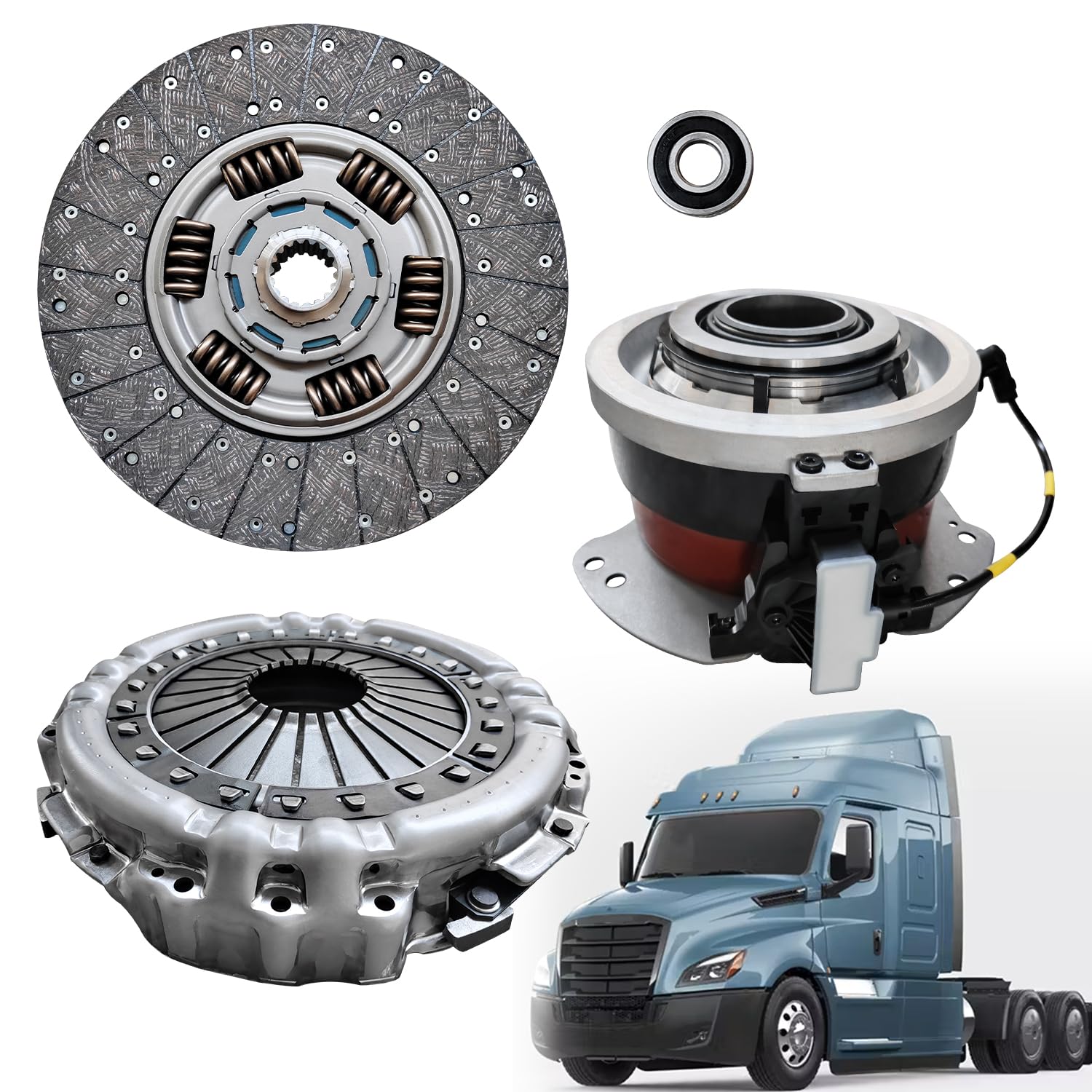 Photo 1 of VANPERT A0032502115 DT12 Transmission Clutch Kit Compatible with Freightliner Cascadia 2008-2022 For Western Star 5700XE 2016-2022 with DT12 Transmission Replace A0119812025 (sealed shut) 