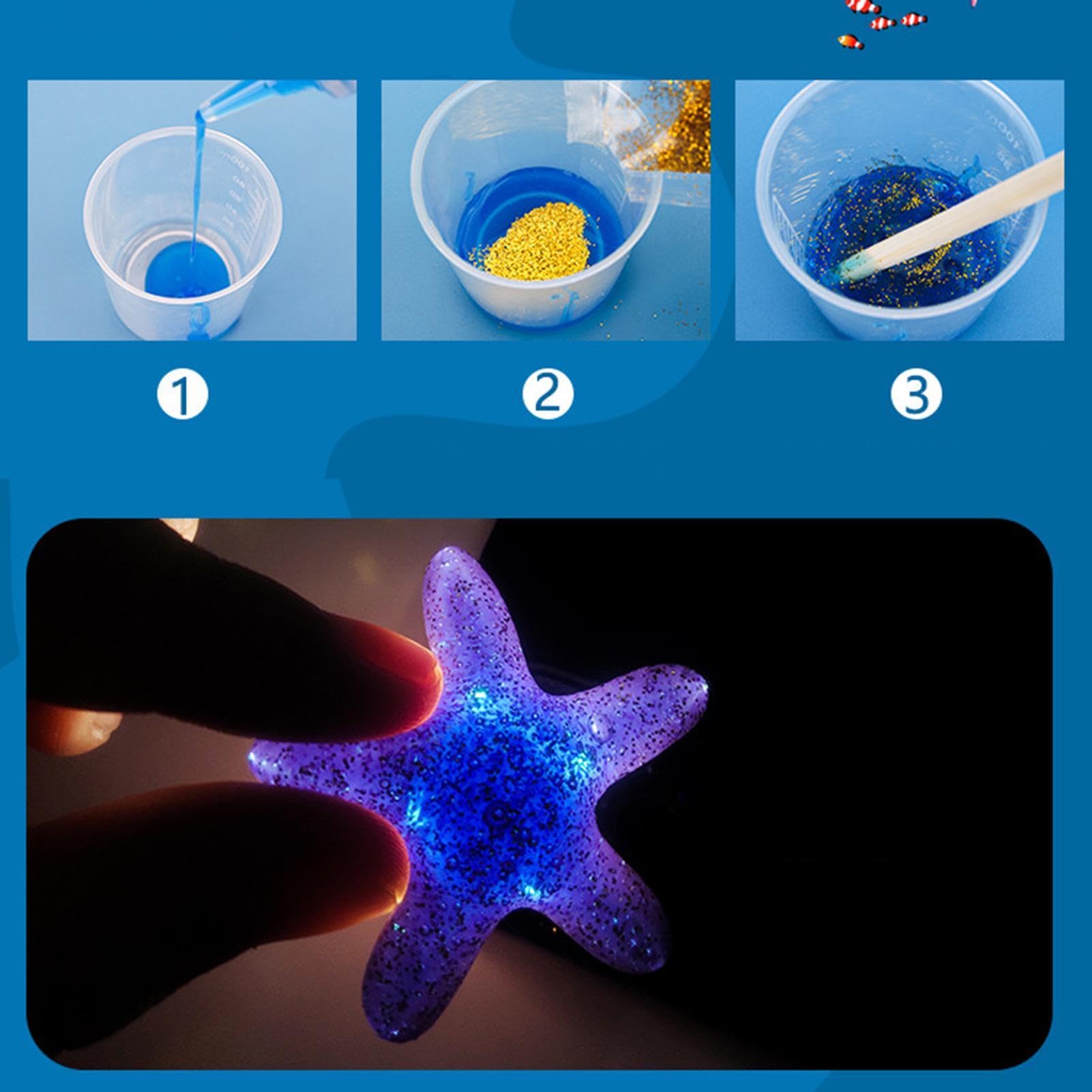 Generisch Wasser-Gel-Set Kreativ-Set mit 12 Cartoon-Formen | Wasserspielzeug-Set für Geburtstag, Klassenzimmer, Schule, Zuhause, Kinder ab 3 Jahren, Mädchen und