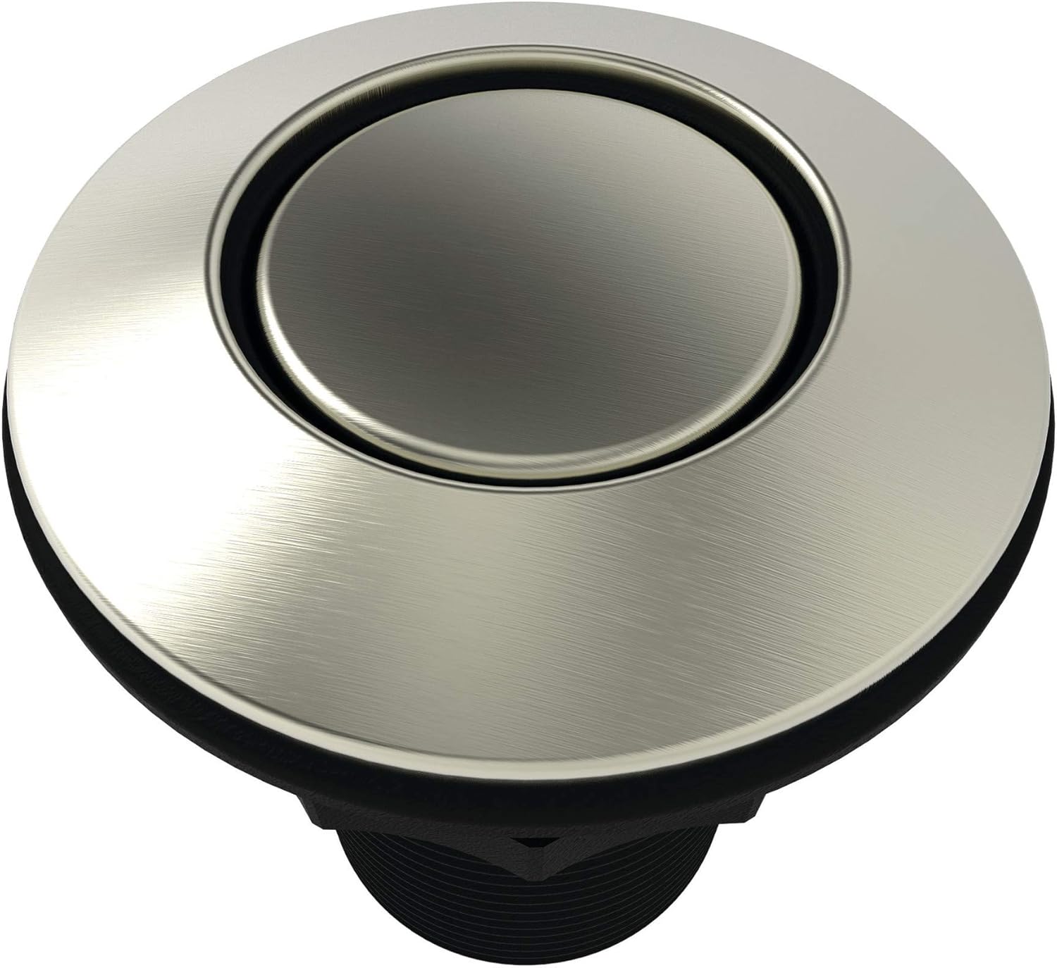 BrassTech 111-15S Air Activated Disposer Switch, Satin Nickel