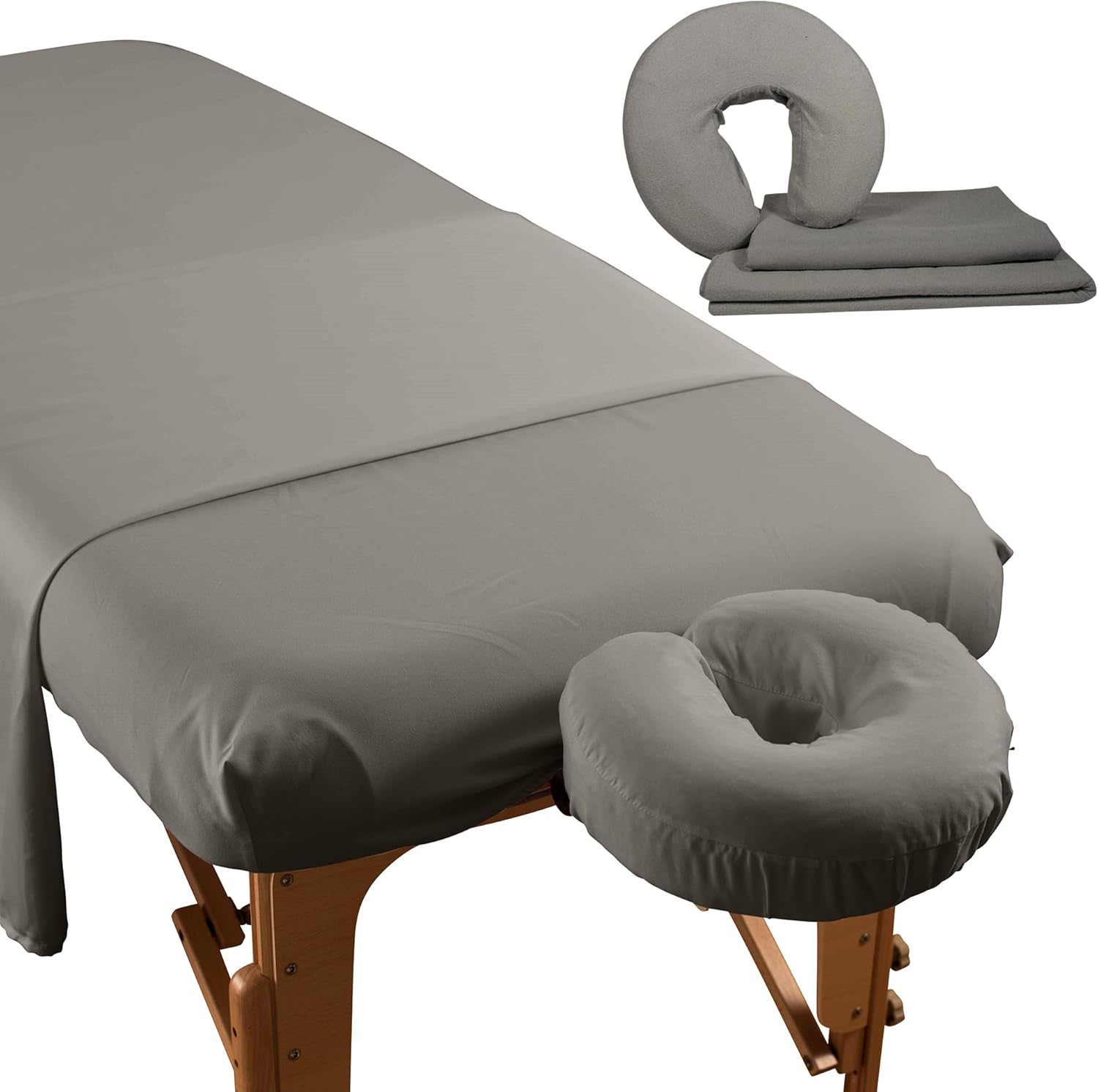 Deluxe Flannel Massage Table Sheet Set by NRG 3 Piece Set