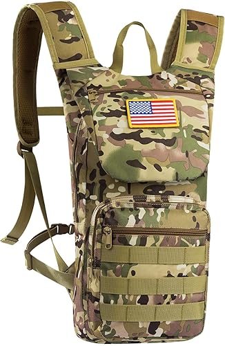 Miniatura 4 de VEVOR Hydration Backpack, Insulated Hydration Pack Backpack with Water Bladder, Hiking Water Backpack with Storage for Men Women, Hydro Water