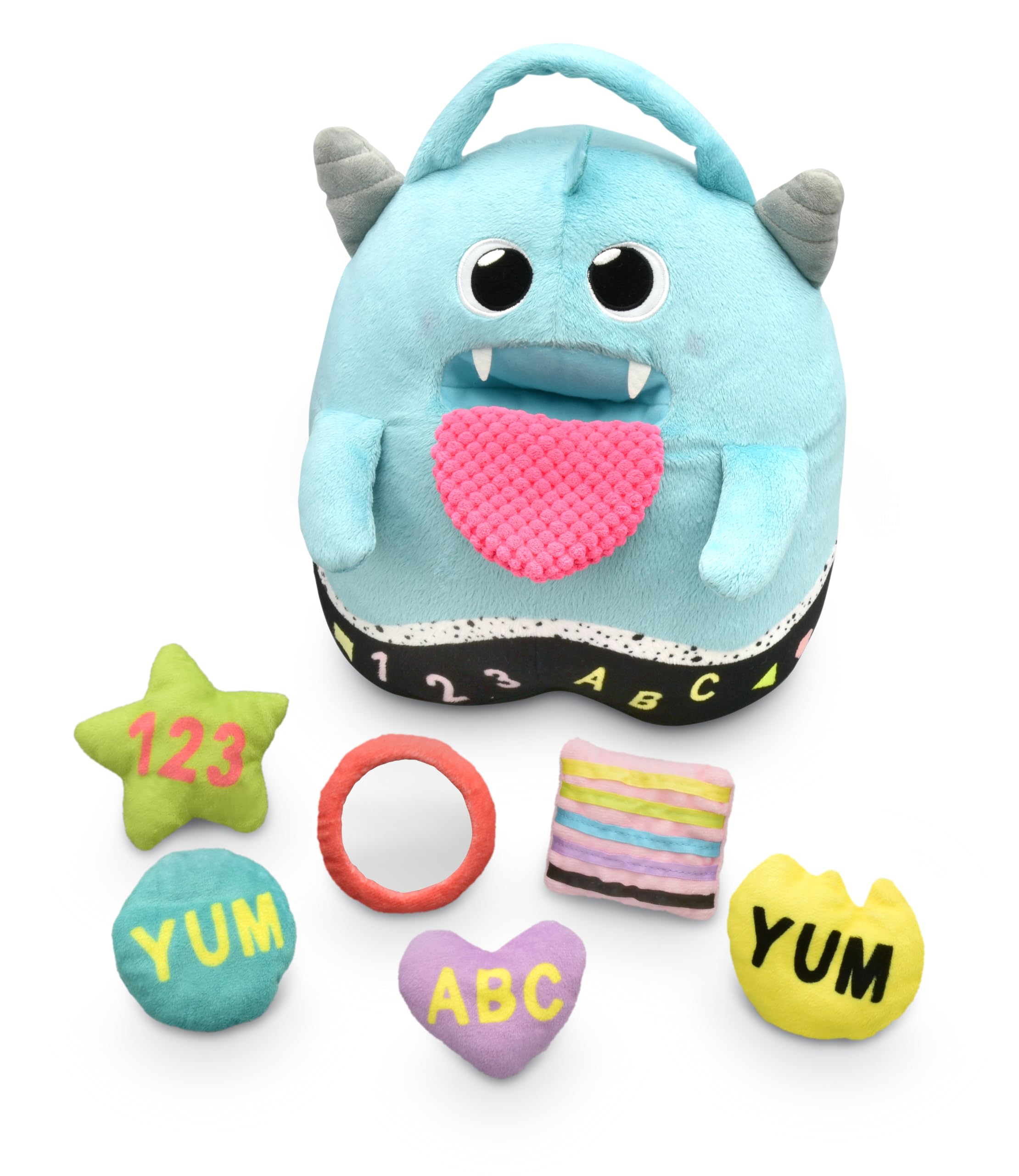 Travel Bug Put & Take Developmental Toy for Infants and Babies - Monster