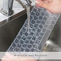 Vista 6 de Allinside Cubierta transparente para teclado Apple Magic (MLA22LL/A) con diseño de EE. UU