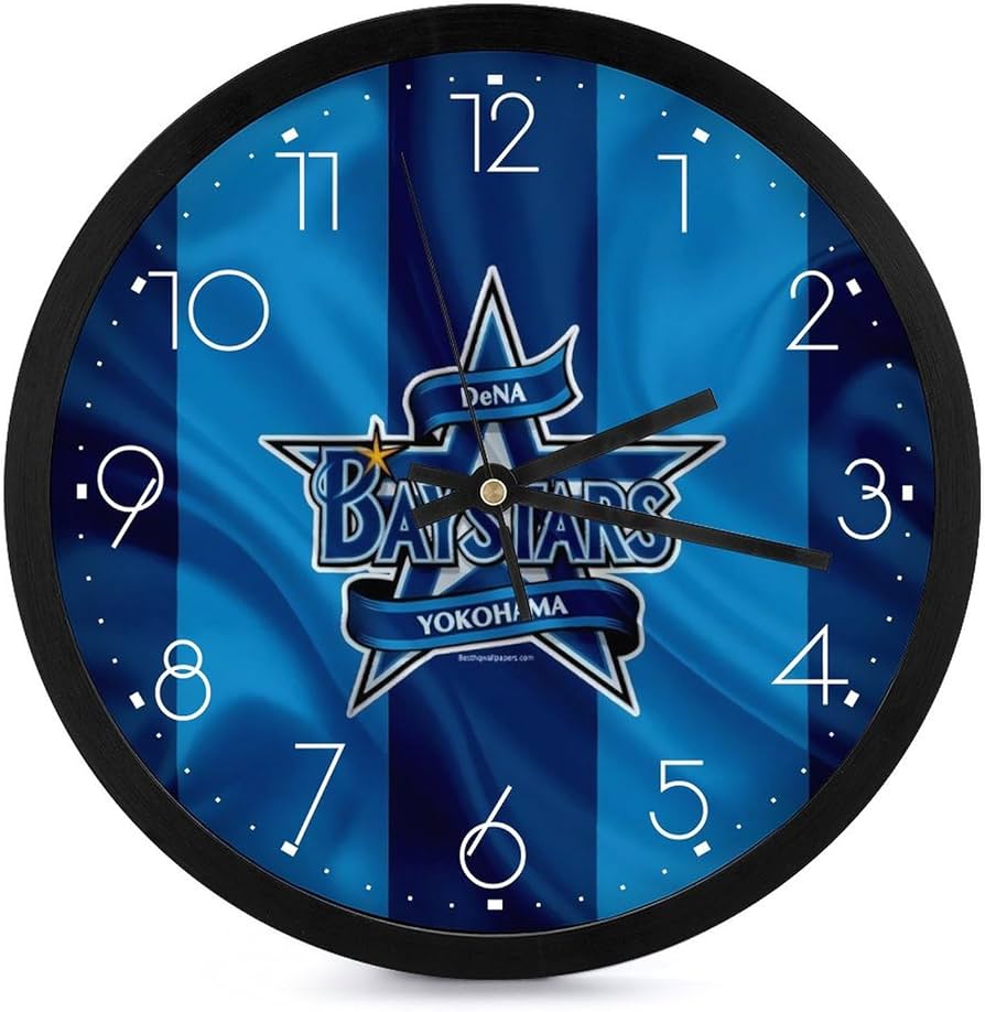 Amazon.co.jp: 横浜DeNAベイスターズ掛け時計 時計 置き時計 壁掛け