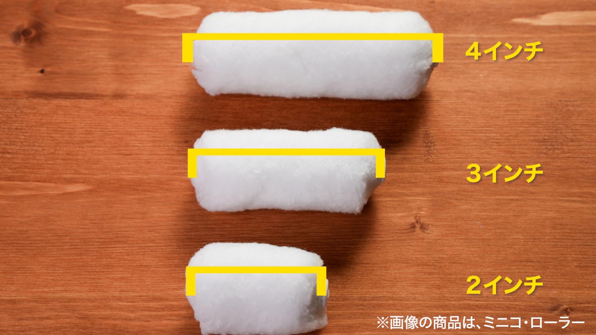 Amazon | ミニコ・ローラー ペイントローラー 毛丈13mm 4インチ