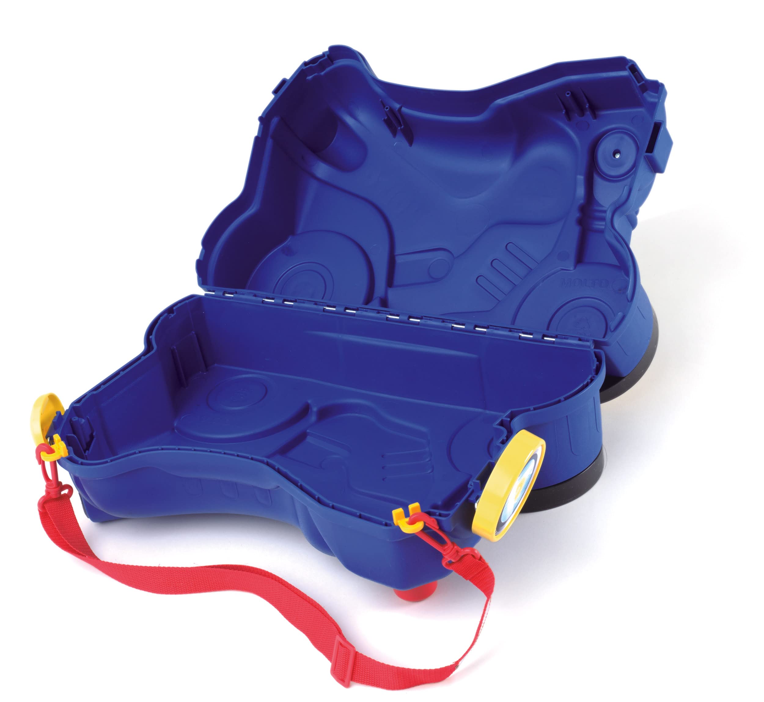 Valigia per Bambini Molto Smiler Moto Valigia-Blu