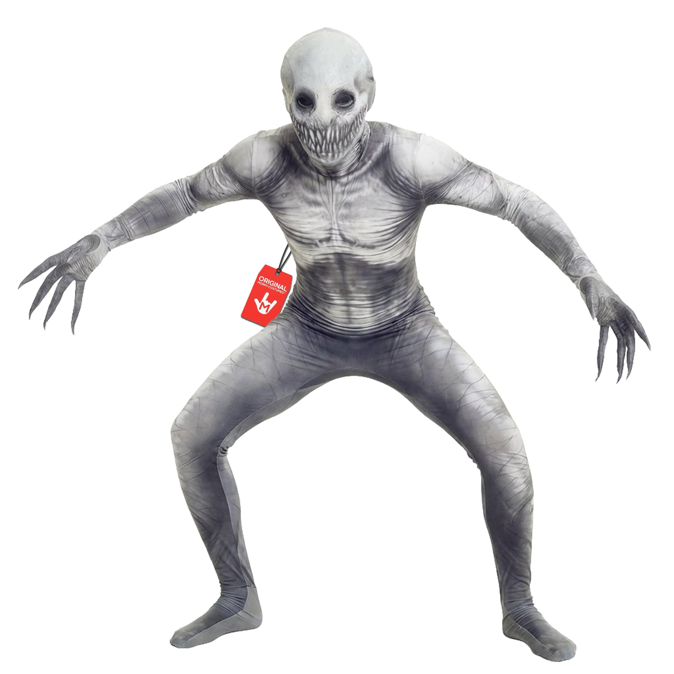 Morphsuits Disfraz infantil diseño de monstruo de leyenda urbana, talla grande, 122 a 137 cm, 10 a 12 años