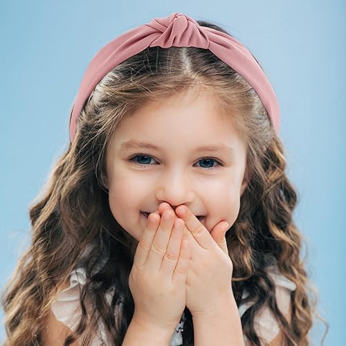 Vista 58 de VELSCRUN Diademas anudadas para mujer, 12 unidades, diadema ancha, estilo bohemio, turbante, banda elástica para el cabello, accesorios