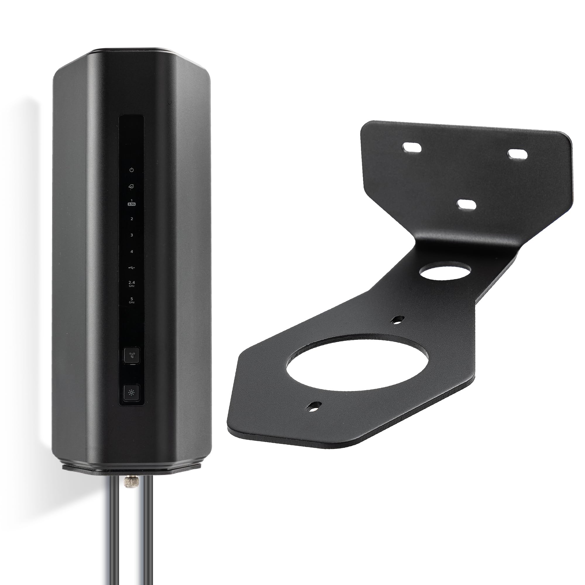 KOOK UDU WiFi 7 Wall Mount Kit,Wall Mount Bracket,Aluminum Alloy Wall Mount Holder,Optimize Space Compatible with Wi-Fi 7 Mesh Systems & All Net Gear Nighthawk Wi Fi 7 Routers?1 Pack