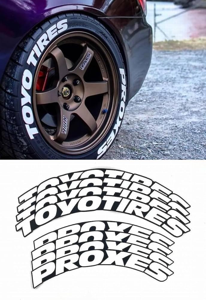 Amazon.co.jp: TOYOTIRES（トーヨータイヤ）タイヤステッカー380