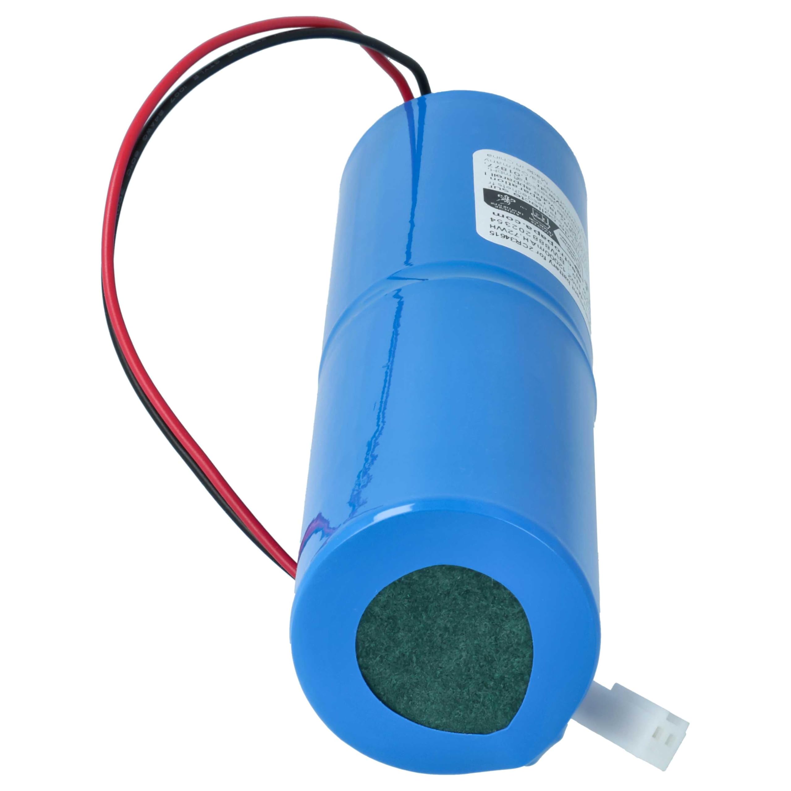vhbw 2X Batterie kompatibel mit Jablotron JA-180A | JA-80A Alarmanlage, Alarmsystem (12000 mAh, 6 V, Li-MnO2)