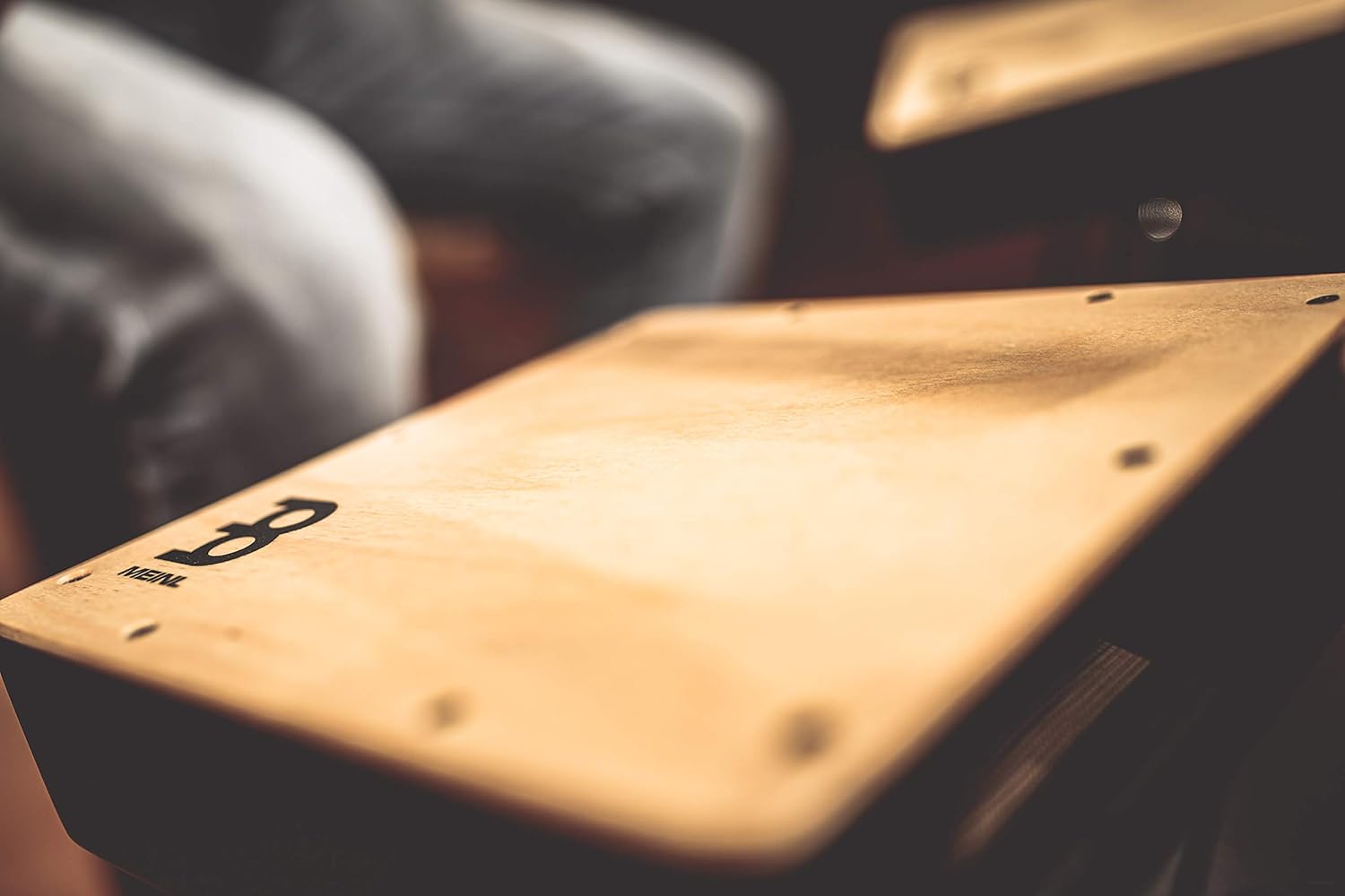 Meinl Percussion Pickup Cajon Tom Tap — Made in Europe — Baltic Birch Wood, Quarter-inch Input and Output Jacks, 2-Year Warranty (PCTT)