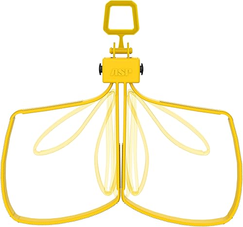 ASP Puños flexibles de triple pliegue, esposas desechables, equipo de policía y guardias de seguridad, puños con cremallera para las fuerzas del