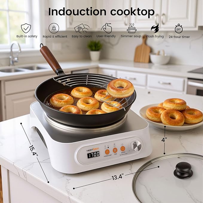 Estufa Vitrocerámica 1 Puesto 13.4" x 15.4" De piso 120V miniatura 2