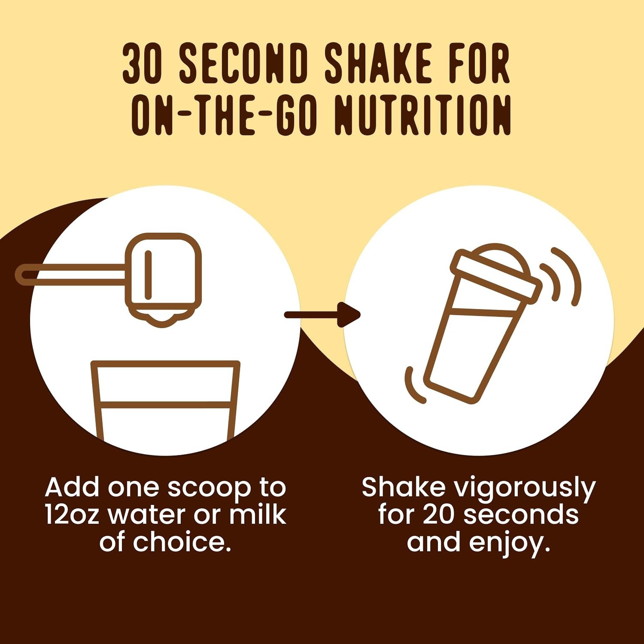 FlavCity All-in-One Protein Smoothie Powder, Butter Coffee, 20 Servings — Amazon image 6