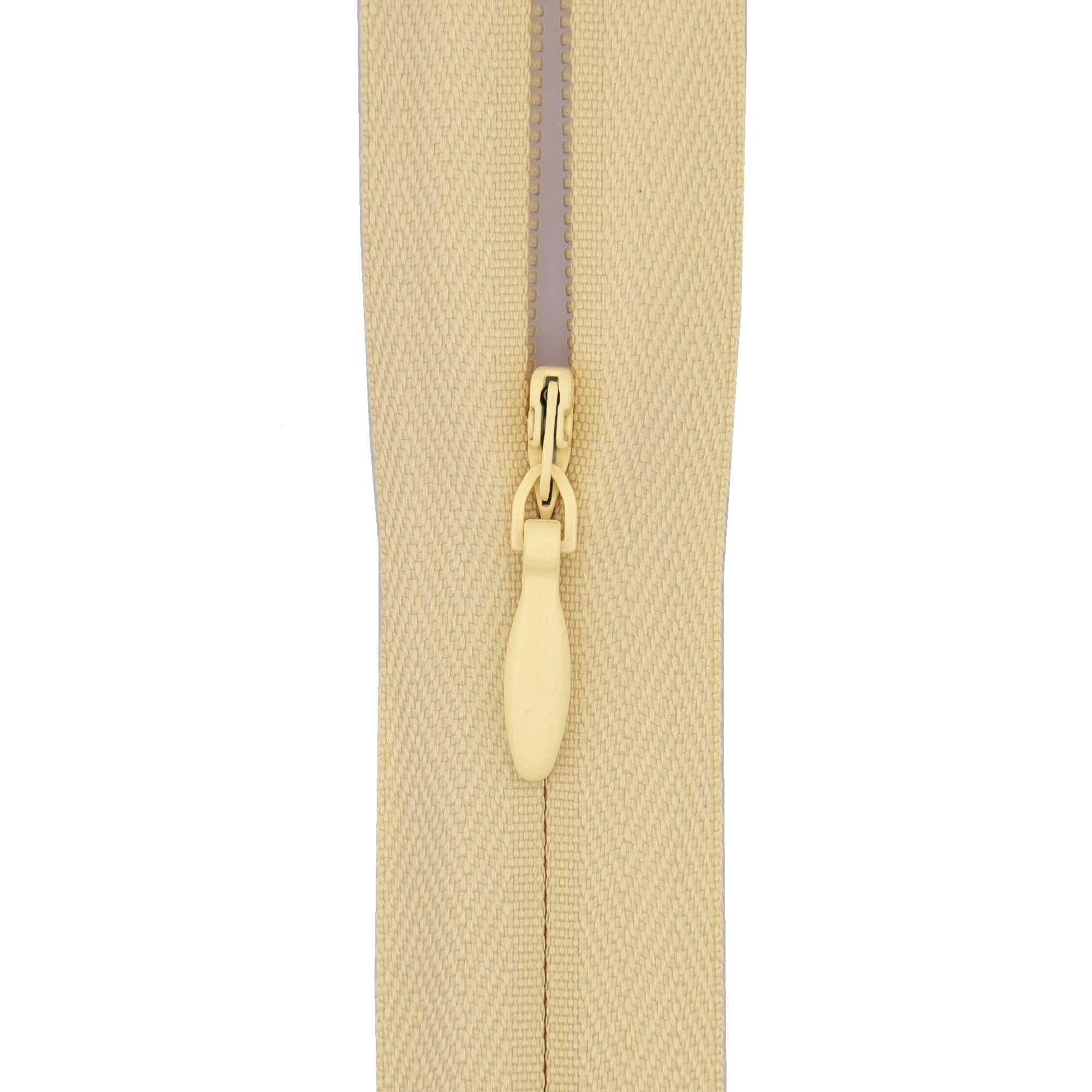 #3 Invisible Zips, 1 Pack, 18 Inch, Creamy Biscuit-Beige