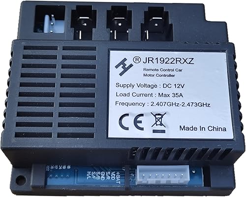 Miniatura 2 de JR1922RXZ 12V Niños Powered Ride on Car 2.4G Receptor Controlador Caja de Control Accesorios para Niños Paseo Eléctrico en Piezas de Repuesto de