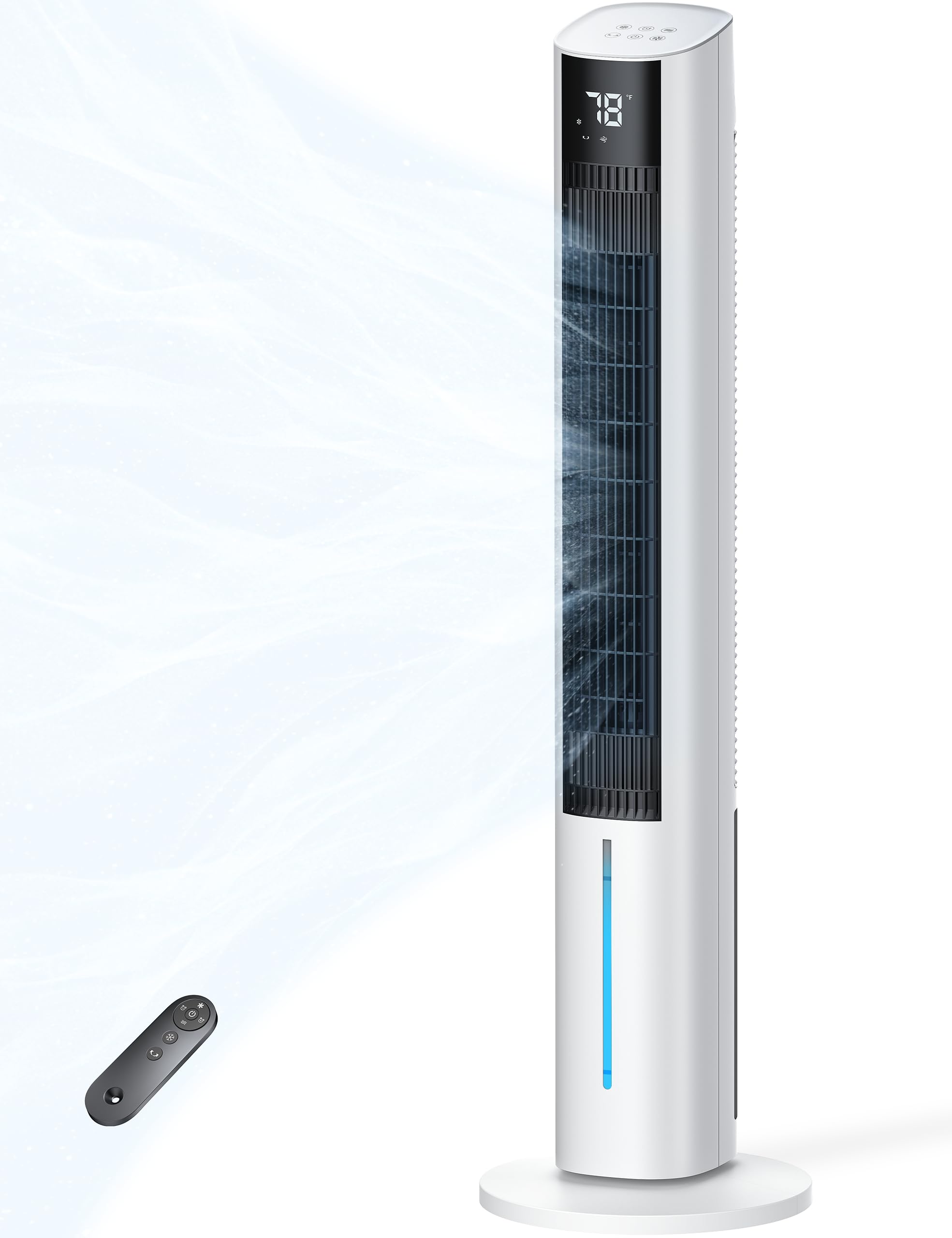 AEROZY Windowless Portable Air Conditioner, 45" Evaporative Coole...