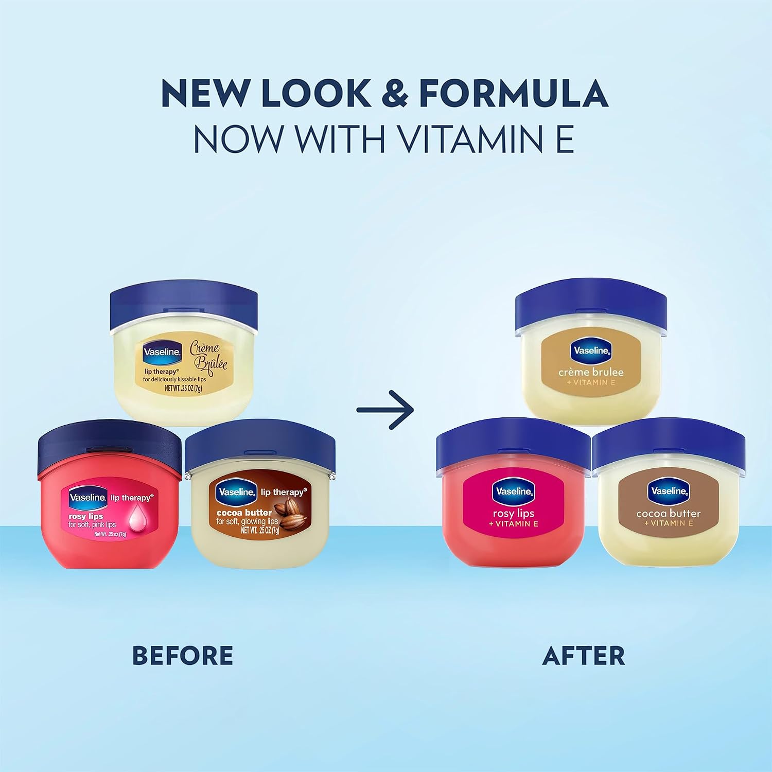 Vaseline Lip Therapy Variety 3-Pack Mini Lip Balms - Image 3