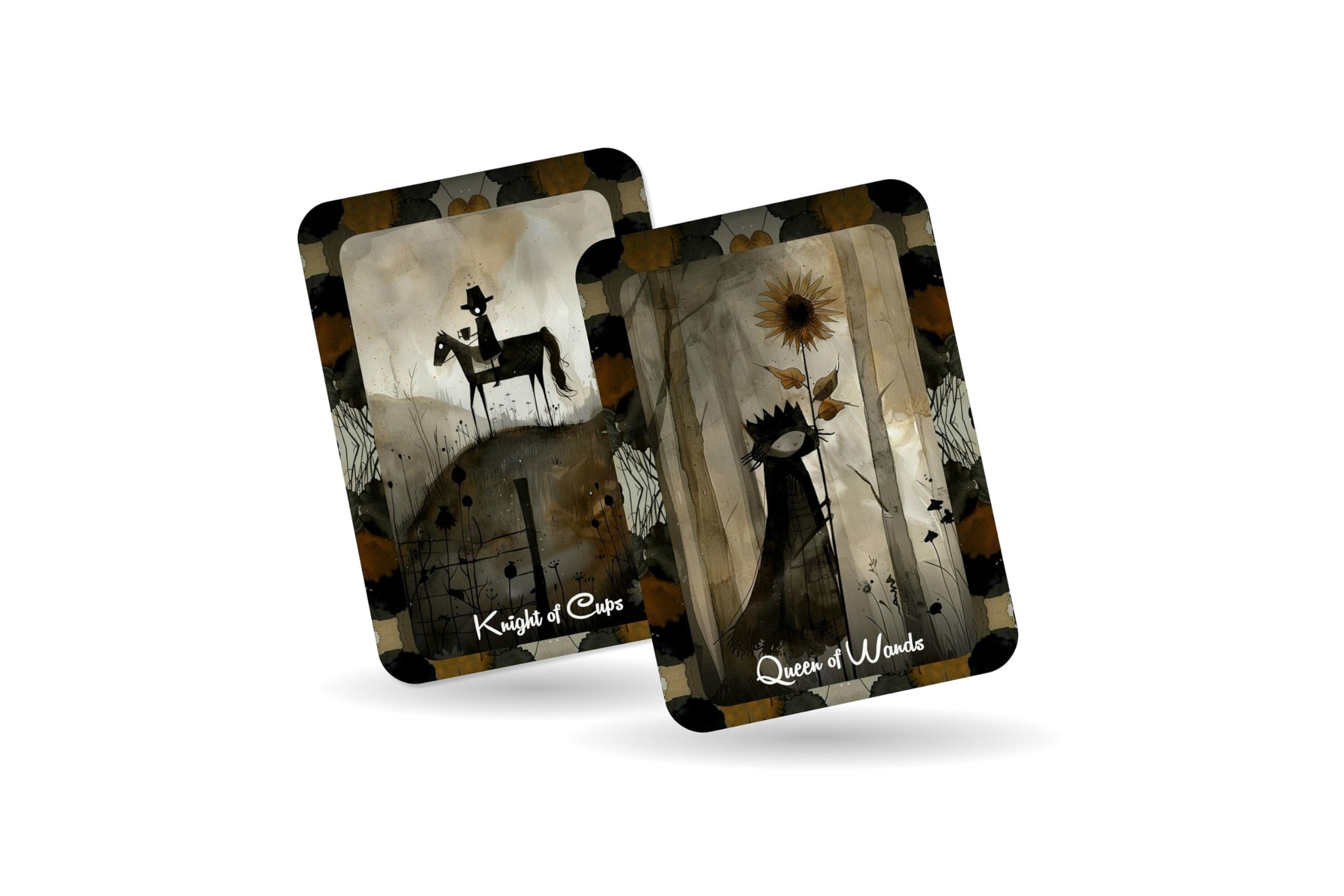 Moonshadow Tarot - 78 Cartes de Tarot Illustrées avec Livret et Boîte de Rangement