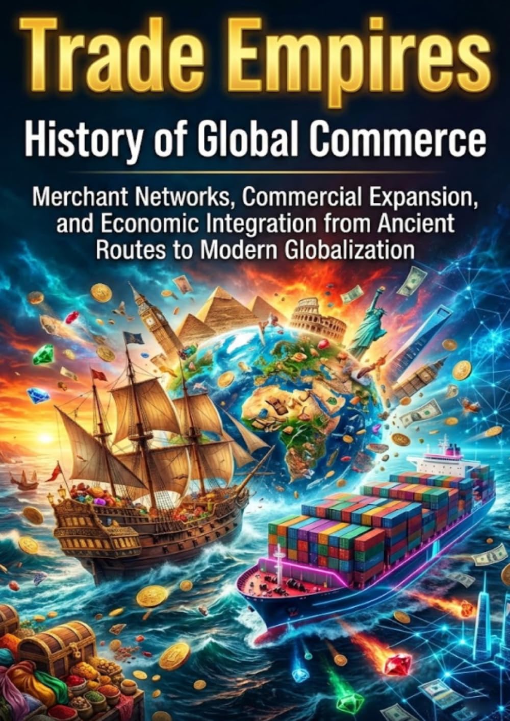 Trade Empires: History of Global Commerce: Merchant Networks, Commercial Expansion, and Economic Integration from Ancient Routes to Modern Globalization