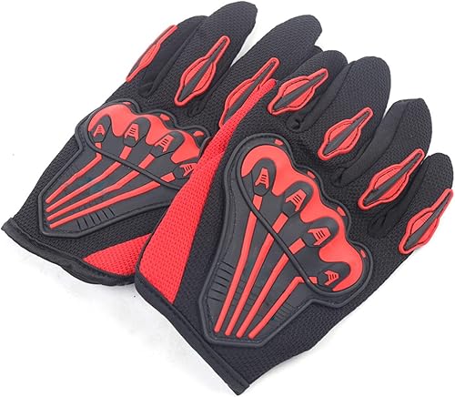 Miniatura 3 de Casco de cara completa para motocicleta, motocross, ATV, UTV, todoterreno, MTB Racing Casco, cascos ligeros DOT con guantes de gafas para adultos y