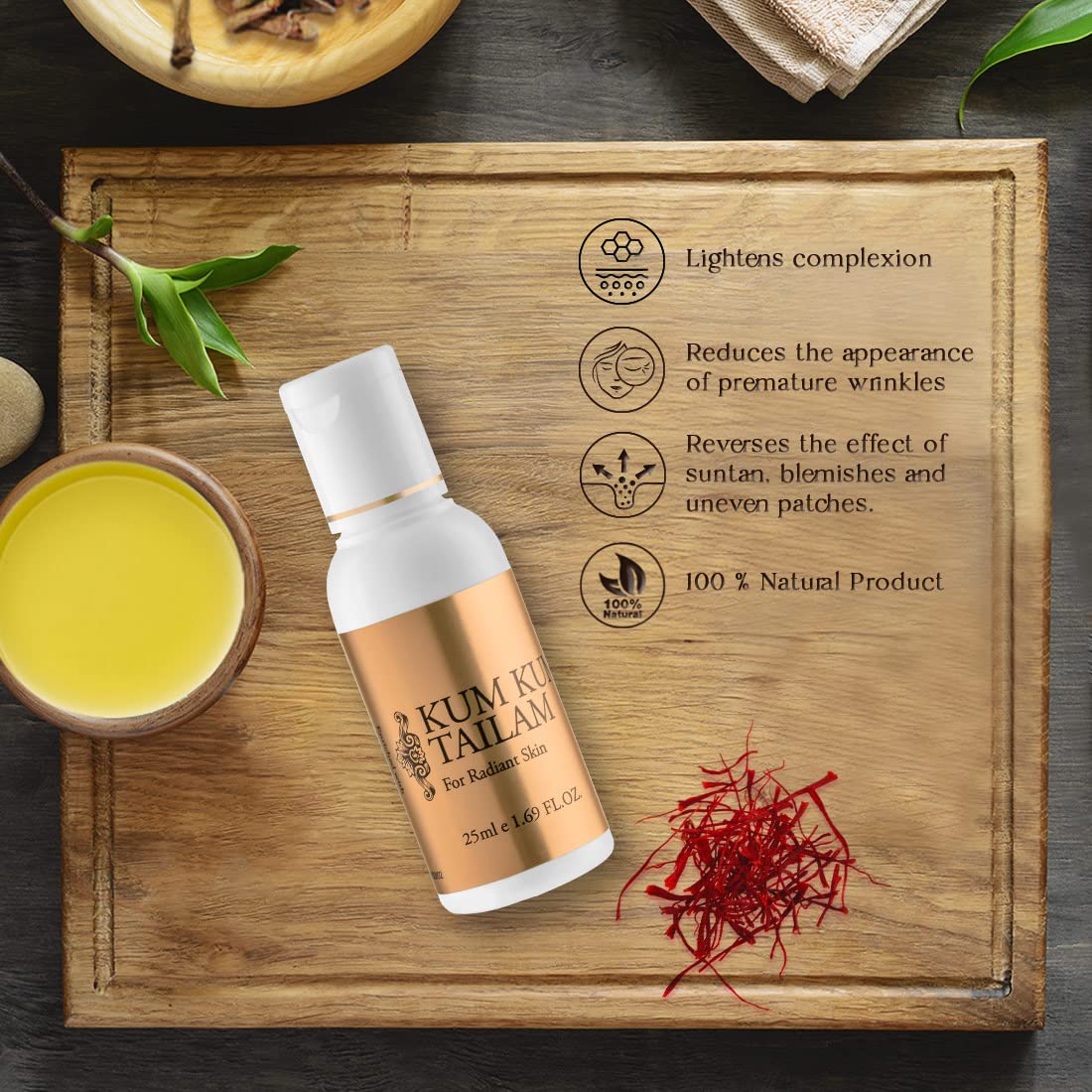 Trichup Vasu Kumkumadi Tailam