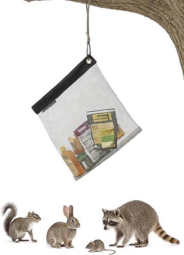 Bolsa para provisiones a prueba de roedores, para viajes de campo (acampada, caza, senderismo, pesca, kayak, preparación)