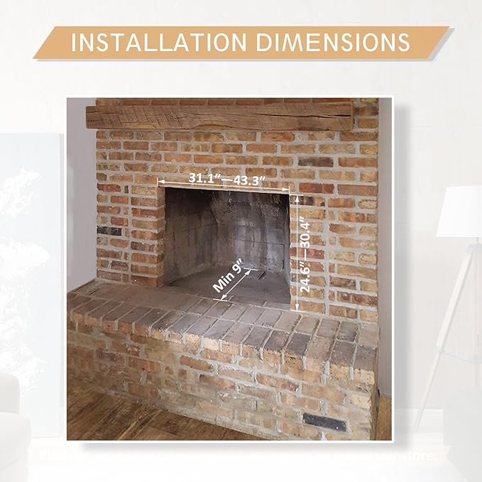 Chimenea Eléctrica LegendFlame Damon 35 Pulgadas con Kit de Marco miniatura 4