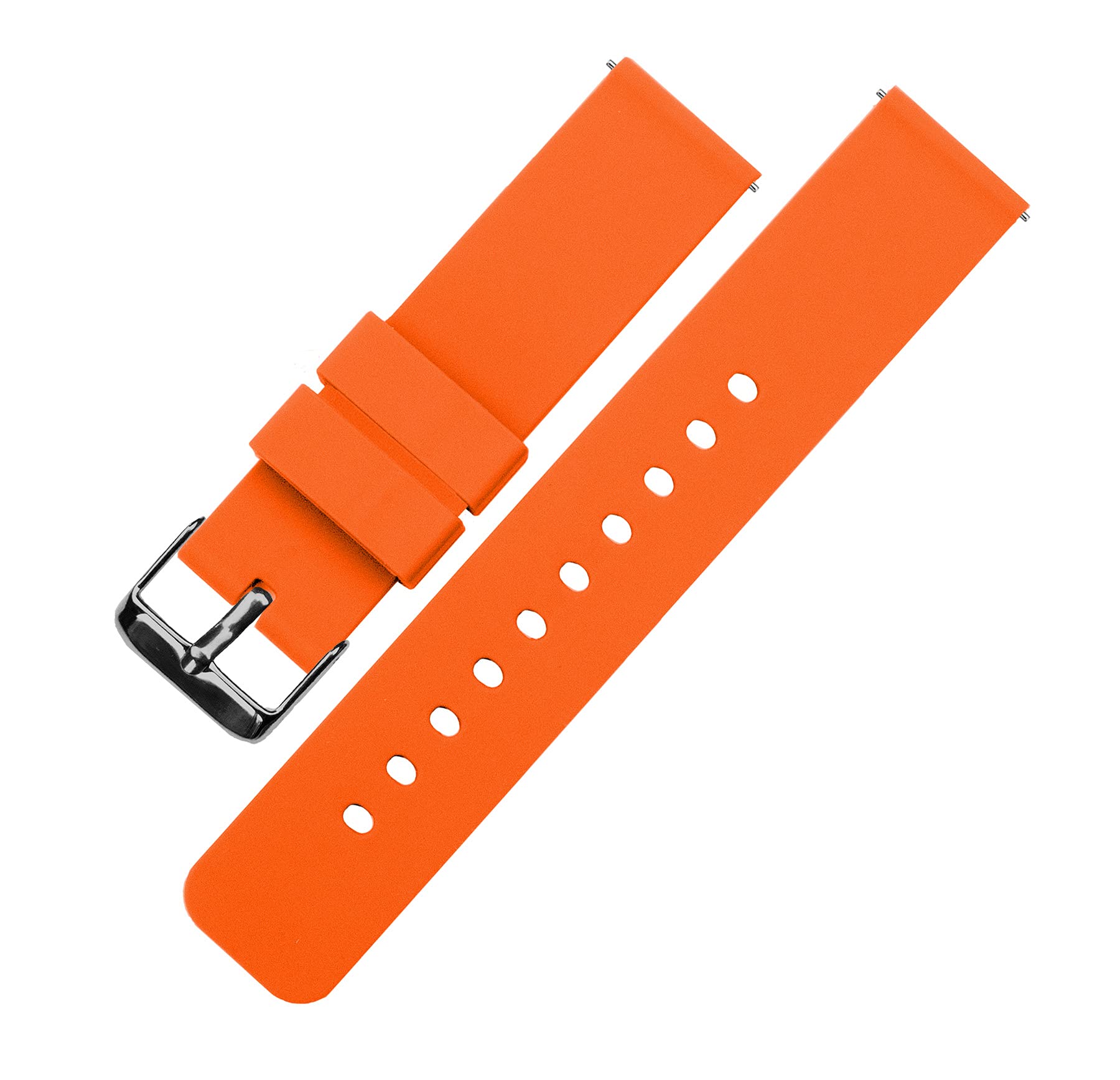 BARTON WATCH BANDS - Soft Silicone Quick Release Straps