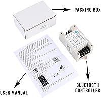 Vista 17 de SUPERNIGHT RGB LED Strip Controller, 2-Ports RGB Controller Box with 44 Keys IR Remote, DC12V-24V LED Controller for 2pcs RGB LED Strip
