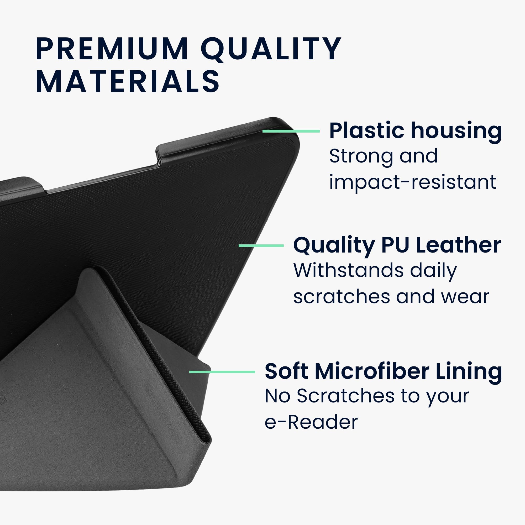 Amazon.com: kwmobile Origami Case Compatible with Kobo Forma Case
