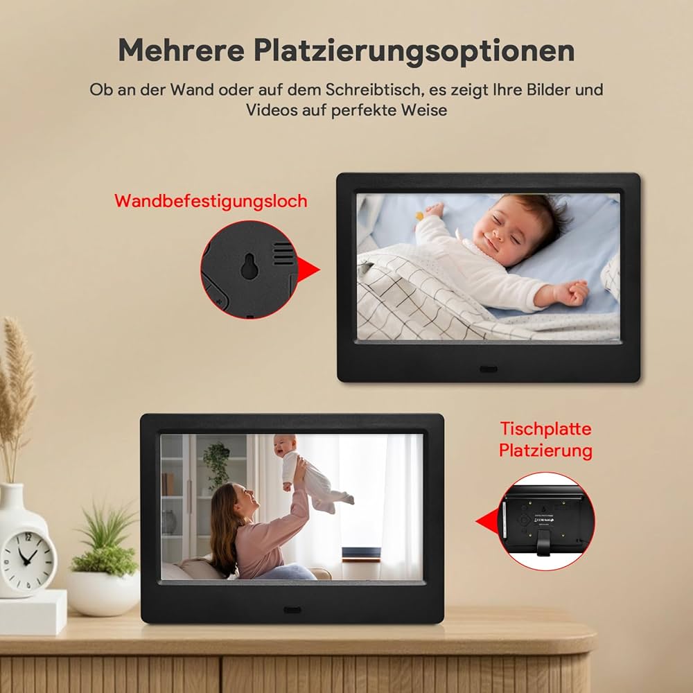 Amazon.com : 7 Inch Digital Picture Frame,HD IPS Digital