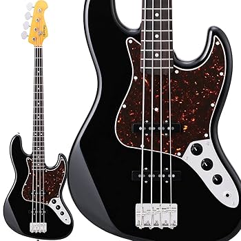 History HJB-S-M-JJ4 BLKエレキベース ブラック Amazon | HISTORY HJB-Standard BLK Black 国産エレキベース