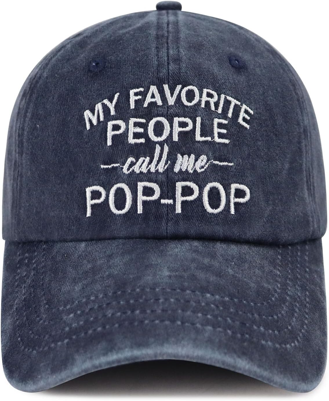 My Favorite People Called Me Pop Pop Pa Pa Uncle Hat, Funny Embroidered Father Day Birthday Gifts Baseball Cap