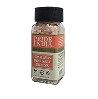 Vista 62 de Pride Of India - Sal de roca negra del Himalaya, molienda gruesa, (4.4 onzas)- Kala Namak, contiene más de 84 minerales, perfecto para cocinar