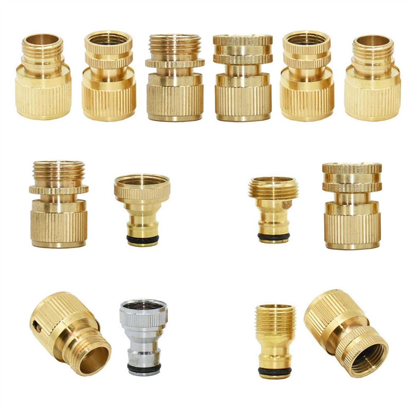 Pistolet à eau raccord laiton anti-rupture filetage 1/2 3/4 NALsa