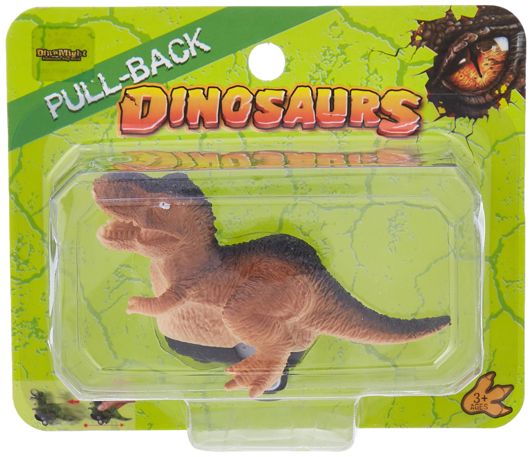 Hpns Exp Pull Back Dinosaur Car
