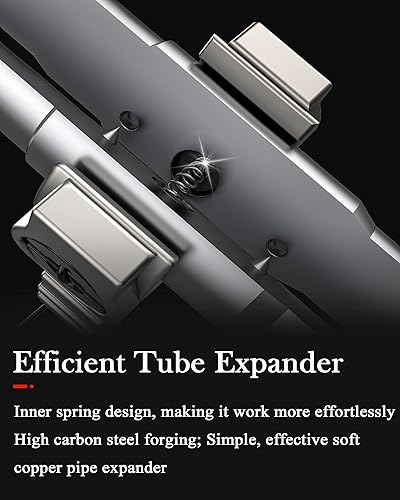 Miniatura 4 de Herramienta de estampación, expansor de tubo de tubo, herramienta de expansión manual, expansor de tubo de refrigeración para cobre de 14in-78