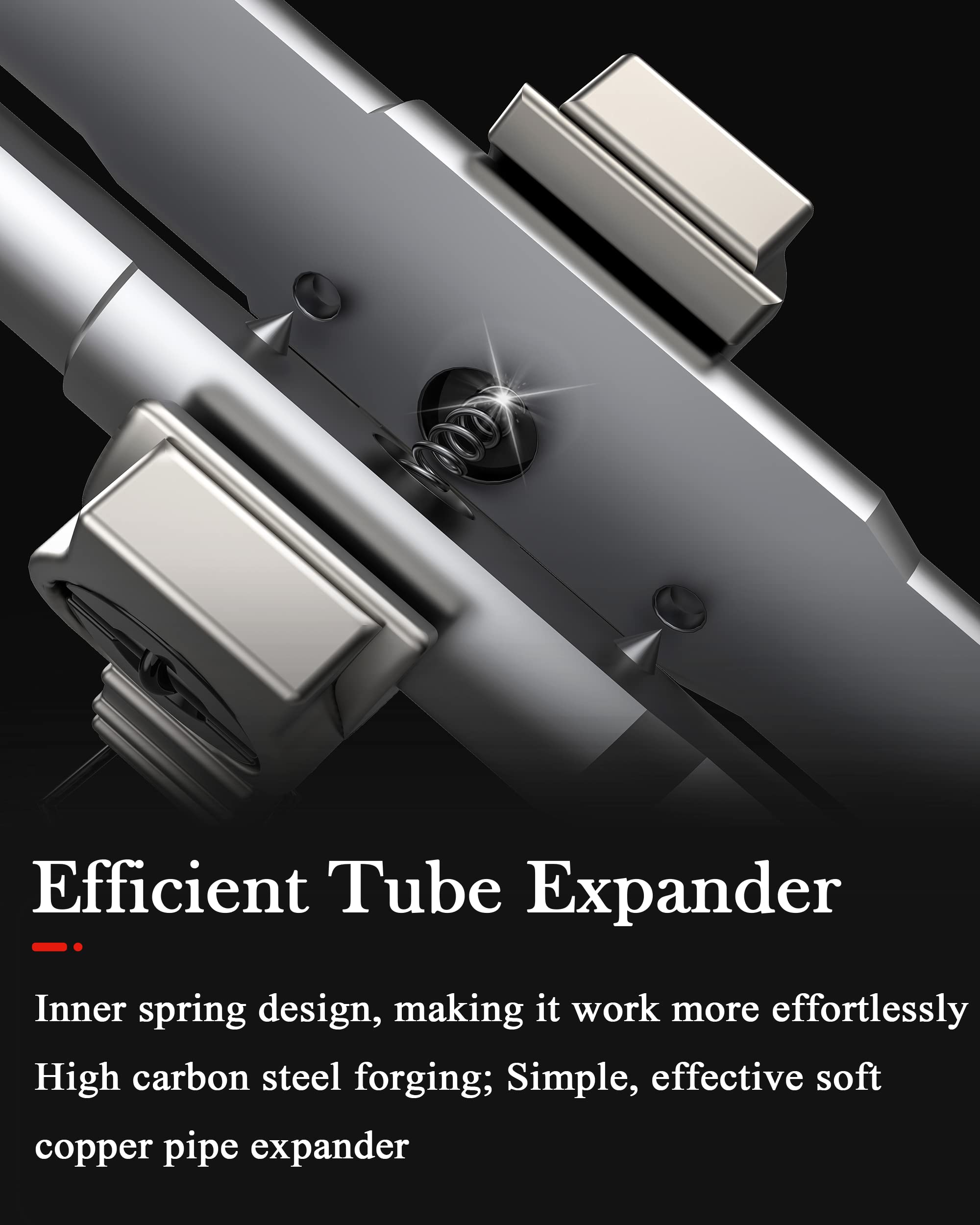Wisscool Swaging Tool Pipe Tube Expander 1/4in-7/8 in 2