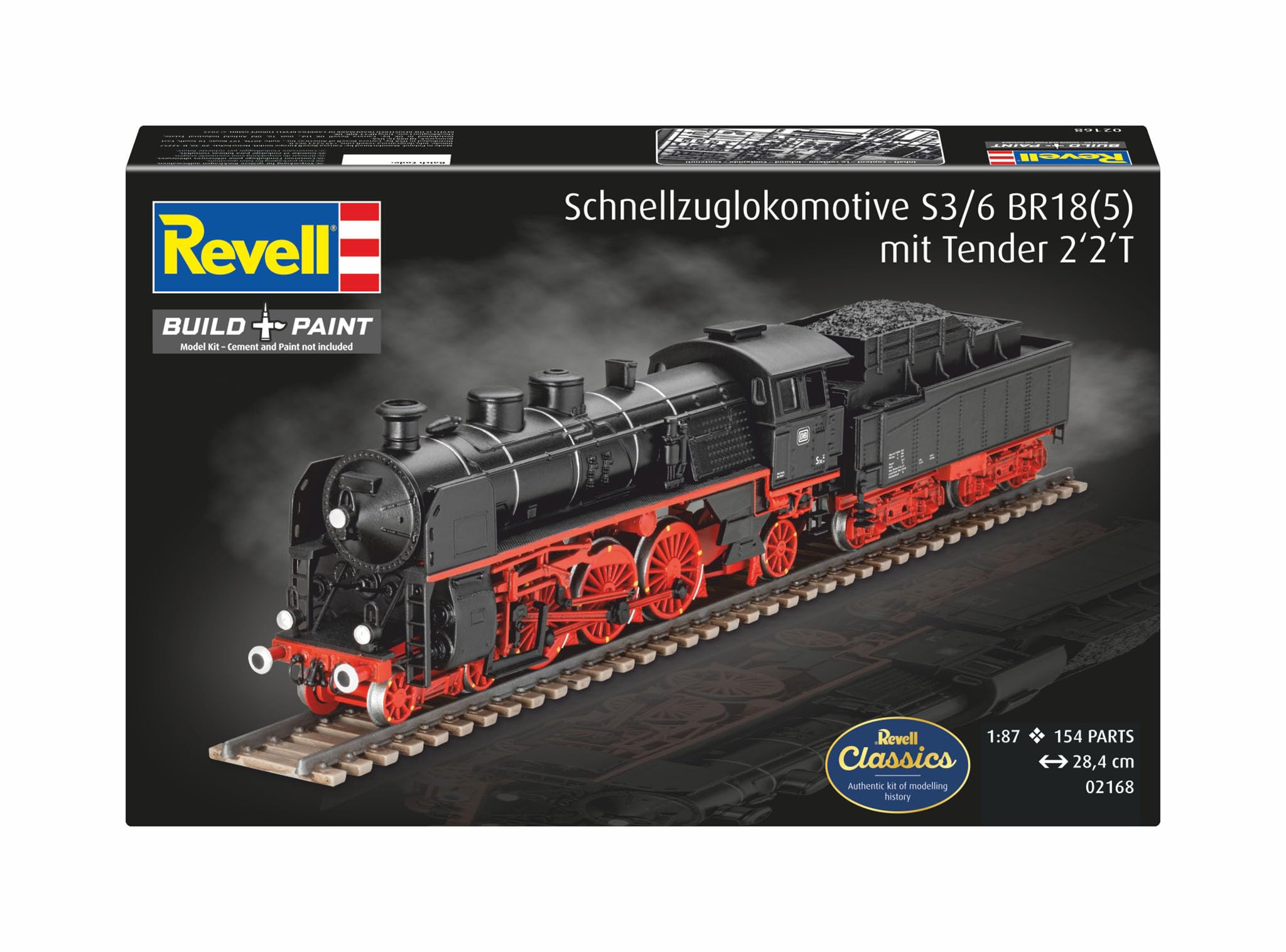 Amazon.co.jp: ドイツレベル 1/87 ドイツ S3/6R18 蒸気機関車