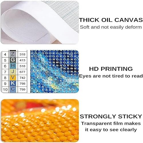 Miniatura 4 de Pintura de diamante 5D por números, pintura de punto de cruz Rottweiler para perros con taladro completo, kit de bordado de diamante redondo,